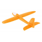 Polystyrénové lietadielko so svetlami žlto-oranžové 